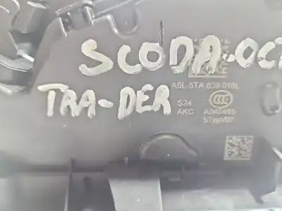 Pezzo di ricambio per auto di seconda mano serratura porta posteriore destra per skoda octavia iii combi (5e5, 5e6) 1.6 tdi riferimenti oem iam 5ta839016q a046465 a6l5ta839016l