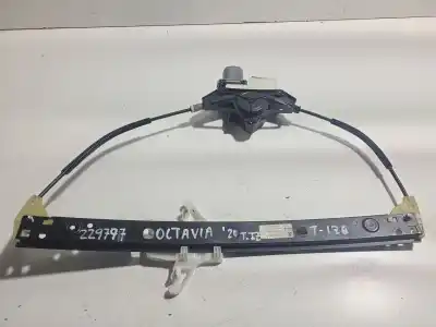 Pezzo di ricambio per auto di seconda mano Alzacristalli Posteriore Sinistro per SKODA OCTAVIA III COMBI (5E5, 5E6) 1.6 TDI Riferimenti OEM IAM 0130822725 E850202015 5Q0959407A