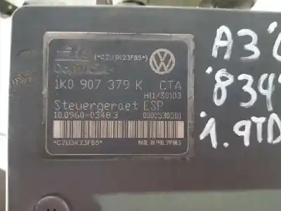 Second-hand car spare part abs for audi a3 (8p) 1.9 tdi ambiente oem iam references 1k0614517h  
