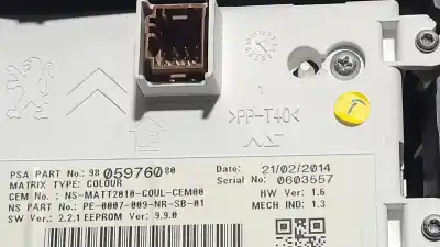 Second-hand car spare part dashboard for citroen ds5 2.0 bluehdi 180 oem iam references 9807943180  