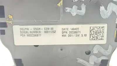 Second-hand car spare part multifunction switch for citroen ds5 2.0 bluehdi 180 oem iam references 9802390877  