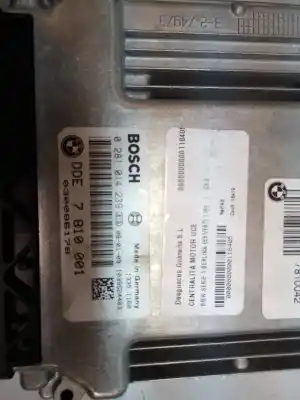 Peça sobressalente para automóvel em segunda mão Centralina De Motor Uce por BMW SERIE 1 BERLINA (E81/E87) 118d Referências OEM IAM 7810001  0281014239