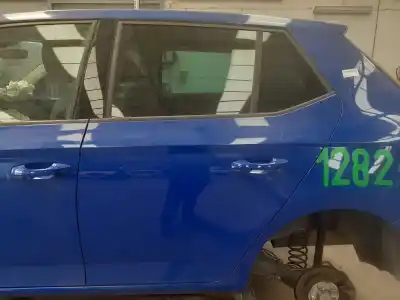 Peça sobressalente para automóvel em segunda mão porta do automóvel traseira esquerda por skoda fabia combi active referências oem iam   