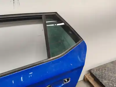 Peça sobressalente para automóvel em segunda mão porta do automóvel traseira esquerda por skoda fabia combi active referências oem iam   