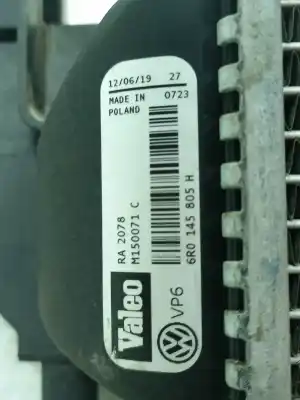 Pezzo di ricambio per auto di seconda mano intercooler per skoda fabia combi active riferimenti oem iam 6r0145805h  