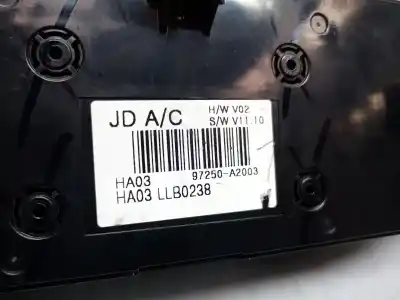 Peça sobressalente para automóvel em segunda mão comando de sofagem (chauffage / ar condicionado)  por kia cee´d concept referências oem iam 97250a2003  