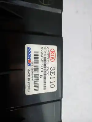 Peça sobressalente para automóvel em segunda mão comando de sofagem (chauffage / ar condicionado) por kia sorento kia sorento i (jc) 2002-2011 referências oem iam 972503e110  