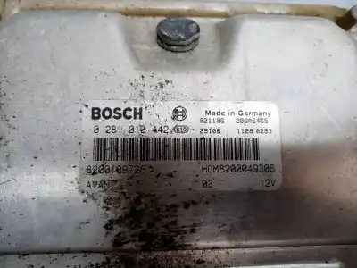Second-hand car spare part ecu engine control for renault scenic (ja..) 1.9 dti diesel 80 cv / 59 kw oem iam references 8200199726  0281010442