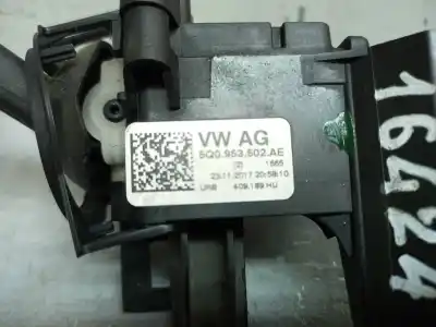 Second-hand car spare part multifunction switch for skoda superb iii (3v3) 2.0 tdi oem iam references 5q0953502ae  5q0953521em