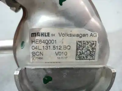 Peça sobressalente para automóvel em segunda mão radiador de gases de escape (egr) por skoda superb iii (3v3) 2.0 tdi referências oem iam 04l131512bq  
