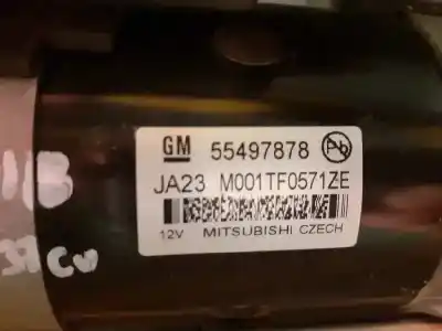 Pezzo di ricambio per auto di seconda mano motorino di avviamento per opel mokka x excellence start/stop 4x4 riferimenti oem iam  m001tf0571ze 55497878
