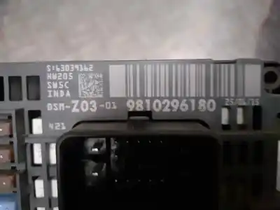 Автозапчастина б/у реле/запоперівник для citroen c4 picasso intensive посилання на oem iam 9810296180