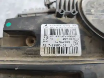 Gebrauchtes Autoersatzteil rechter scheinwerfer zum bmw 2 active tourer (f45) 218 d xdrive oem-iam-referenzen 7422580-01   Gebrauchtes Autoersatzteil rechter scheinwerfer zum bmw 2 active tourer (f45) 218 d xdrive oem-iam-referenzen 7422580-01