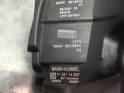 Gebrauchtes Autoersatzteil Luftfilterhalterung zum BMW 2 ACTIVE TOURER (F45) 218 D XDRIVE OEM-IAM-Referenzen 13718513916   Gebrauchtes Autoersatzteil Luftfilterhalterung zum BMW 2 ACTIVE TOURER (F45) 218 D XDRIVE OEM-IAM-Referenzen 13718513916
