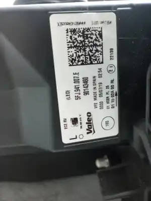 Pezzo di ricambio per auto di seconda mano faro anteriore sinistro per seat leon (kl1) seat leon riferimenti oem iam 5fj941007e 5fj941007c 90143460