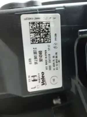 Автозапчасти б/у левая фара за seat leon (kl1) seat leon ссылки oem iam 5fj941007c 5fj941007e 90143460