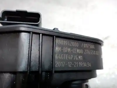 Pezzo di ricambio per auto di seconda mano scatola della farfalla per citroen c4 picasso rip curl riferimenti oem iam 9801942080  27633k02