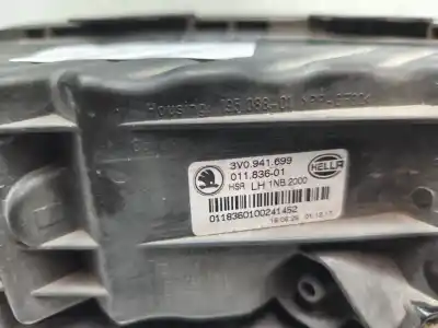 Автозапчастина б/у ліва протитутмана для skoda superb iii (3v3) 2.0 tdi посилання на oem iam 3v0941699  