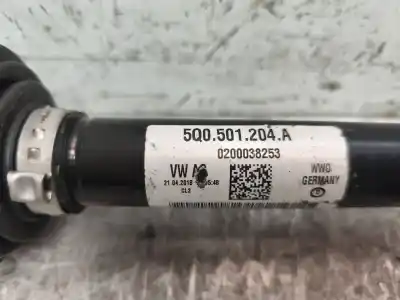 Автозапчастина б/у трансмісія задня права для seat leon st (5f8) x-perience 4drive посилання на oem iam 5q0501204a  