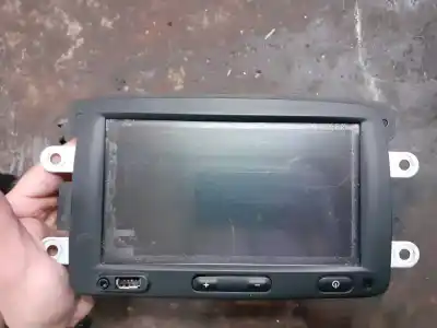 Second-hand car spare part multifunction display for renault captur adventure oem iam references   