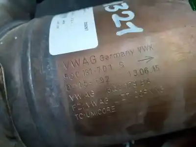 Автозапчасти б/у катализатор за seat leon (5f1) 1.4 16v tsi act ссылки oem iam 5q0131701s