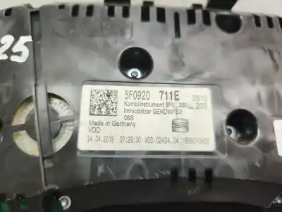 Автозапчастина б/у панель інструментів для seat leon st (5f8) x-perience 4drive посилання на oem iam 5f0920711e  