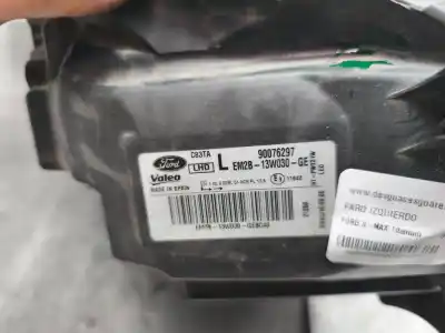 Second-hand car spare part left headlight for ford s-max titanium 4x4 oem iam references em2b-13w030-ge  