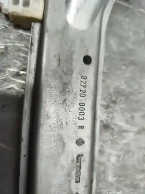 Second-hand car spare part REAR RIGHT WINDOW REGULATOR for RENAULT MEGANE III BERLINA 5 P  OEM IAM references 827009380P  