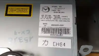 Peça sobressalente para automóvel em segunda mão sistema de áudio / rádio cd por mazda cx-7 (er) luxury referências oem iam   