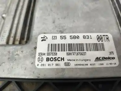 Second-hand car spare part ecu engine control for opel corsa d color edition oem iam references 55580831  