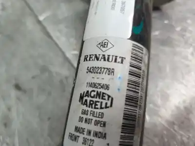 Second-hand car spare part front left shock absorber for renault express advance 95 cv / 70 kw oem iam references 543023778r  