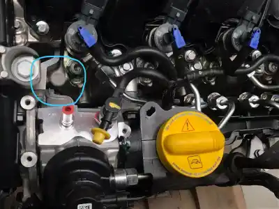 Second-hand car spare part complete engine for renault express advance 95 cv / 70 kw oem iam references k9k876  