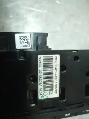 Peça sobressalente para automóvel em segunda mão interruptor 4 piscas - emergência por renault express advance 95 cv / 70 kw referências oem iam 283e86420r