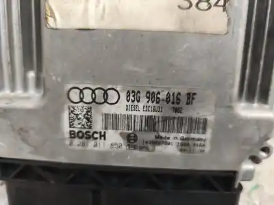 Second-hand car spare part ecu engine control for audi a6 c6 (4f2) 2.0 tdi oem iam references 03g906016bf  
