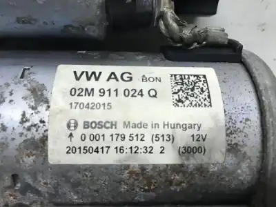 Автозапчастина б/у двигун запускається для skoda fabia combi active посилання на oem iam 02m911024q  