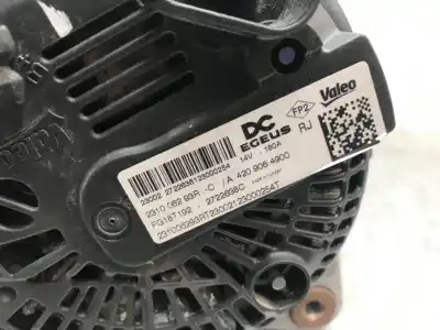 Peça sobressalente para automóvel em segunda mão alternador por renault express advance 74 cv / 55 kw referências oem iam 231006293r 180a 