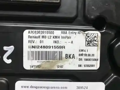 Автозапчасти б/у приборная доска за renault express advance 74 cv / 55 kw ссылки oem iam 248091559r  