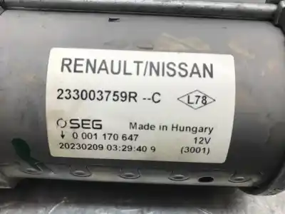 Автозапчасти б/у двигатель запускается за renault express advance 74 cv / 55 kw ссылки oem iam 233003759r 1.7 kw 