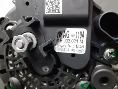 Автозапчастина б/у генератор для seat leon (5f1) 1.4 16v tsi act посилання на oem iam 04e903021m 110a f 000 bl0 7l4