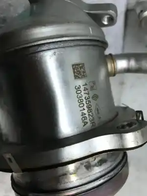 Second-hand car spare part egr cooler for renault express advance 74 cv / 55 kw oem iam references 147359823r  