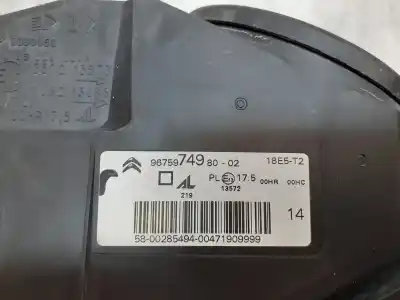 Автозапчастина б/у ліва фара для citroen c4 picasso intensive посилання на oem iam 9675974980  967597498002 Автозапчастина б/у ліва фара для citroen c4 picasso intensive посилання на oem iam 9675974980  967597498002