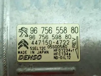 Pezzo di ricambio per auto di seconda mano compressore aria condizionata per citroen c4 picasso 1.6 blue-hdi fap riferimenti oem iam 9675655880 9675659880 447150-4722