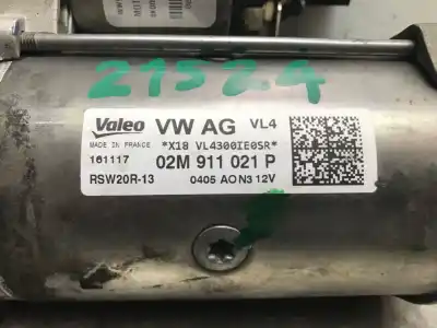 Peça sobressalente para automóvel em segunda mão motor de arranque por skoda superb iii (3v3) 2.0 tdi referências oem iam 02m911021p  
