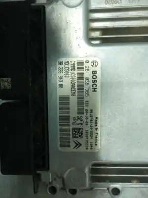 Peça sobressalente para automóvel em segunda mão centralina de motor uce por citroen berlingo live m referências oem iam 9832694380 9818703480 0281035365