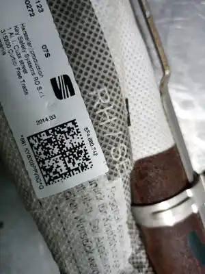 Автозапчастина б/у передня права подушка безпеки для seat leon (5f1) 1.4 16v tsi act посилання на oem iam 5f4880742  