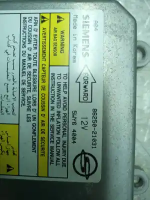 Автозапчастина б/у блок управління подушками безпеки для ssangyong rodius 2.7 turbodiesel cat посилання на oem iam 8625021031  5wy64004