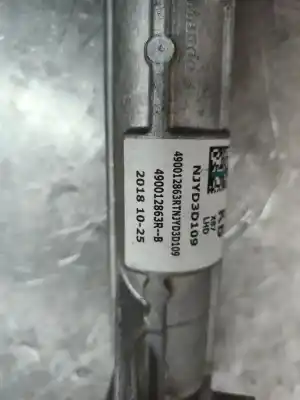 Second-hand car spare part steering rack for renault captur ii zen 131 cv / 96 kw oem iam references 490012863r  