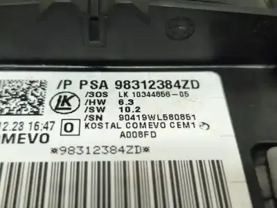 Автозапчастина б/у  для CITROEN JUMPY FUGÓN  Посилання на OEM IAM 98312384ZD  