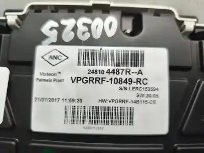Second-hand car spare part Dashboard for RENAULT CAPTUR ZEN OEM IAM references 248104487R  