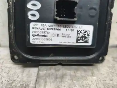 Second-hand car spare part xenon headlights control unit  for renault captur zen oem iam references 260559976r